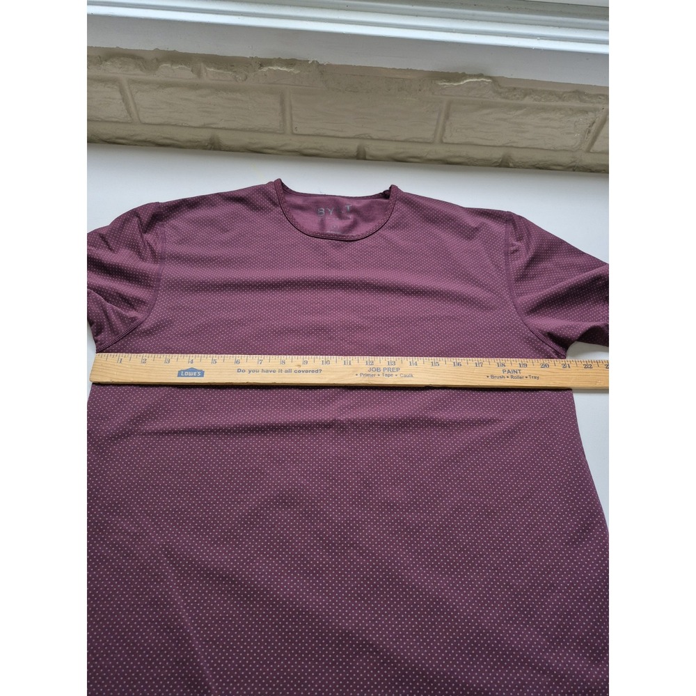 BYLT Basics Maroon Men's Shirt - Picture 7 of 9